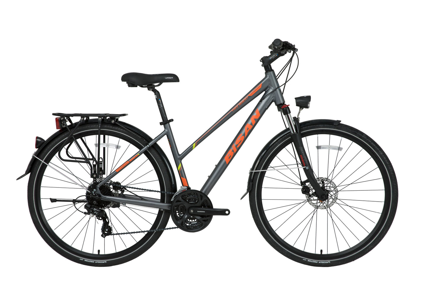 BİSAN TRX 8300 CITY 45CM 700C 24 VİTES TREKKING BİSİKLETİ